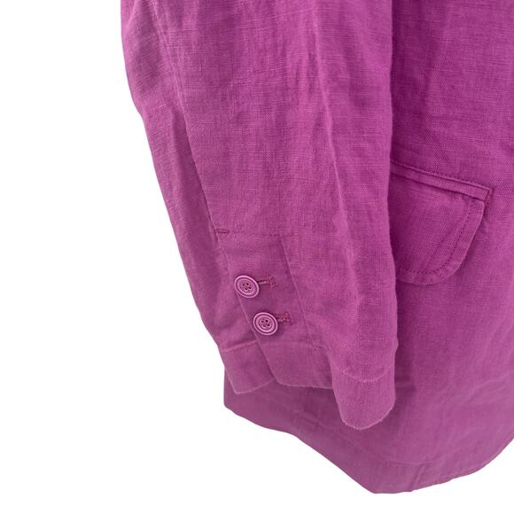 J.Jill Tall Summer Linen women’s blazer and tank top set - Picture 4 of 11